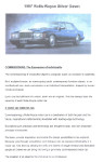 Rolls-Royce Silver Dawn brochure